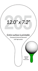 Golf Ball (On Tee) Shape