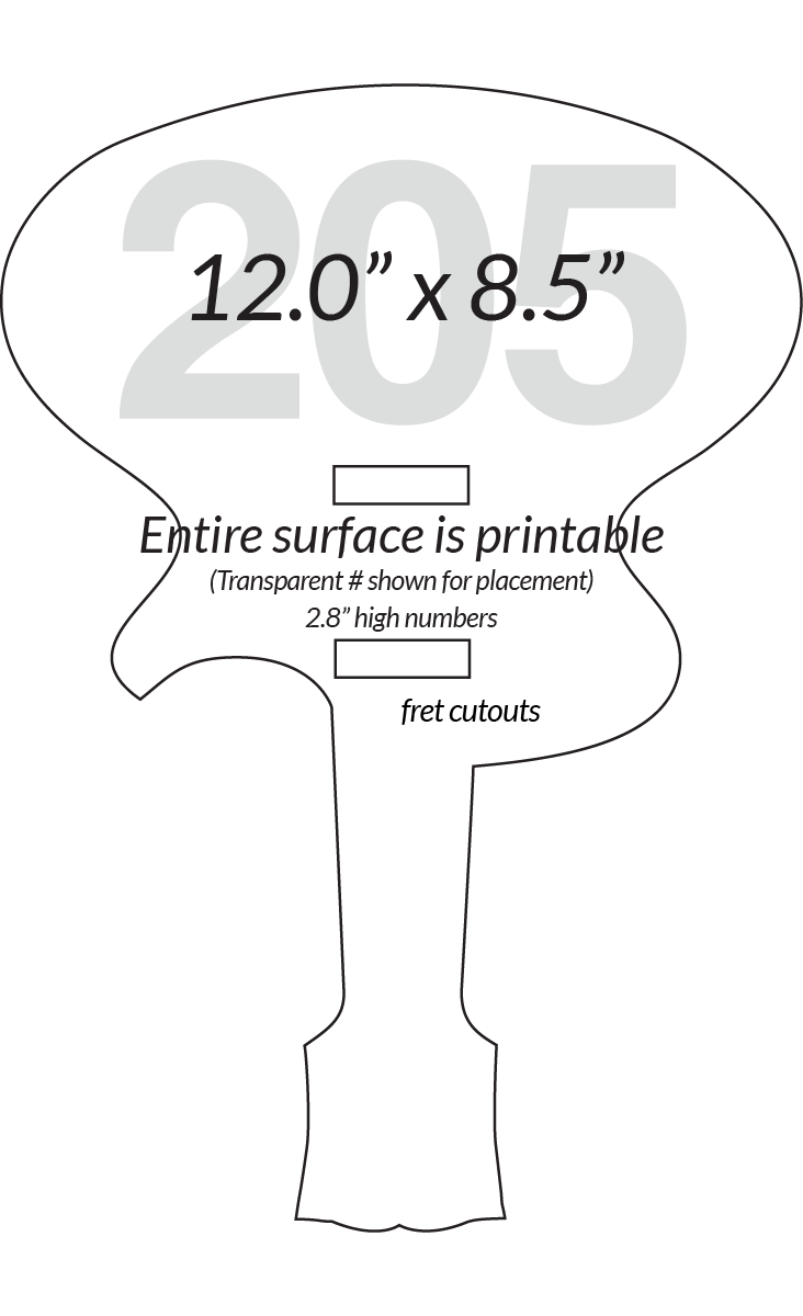 Diy Auction Paddles